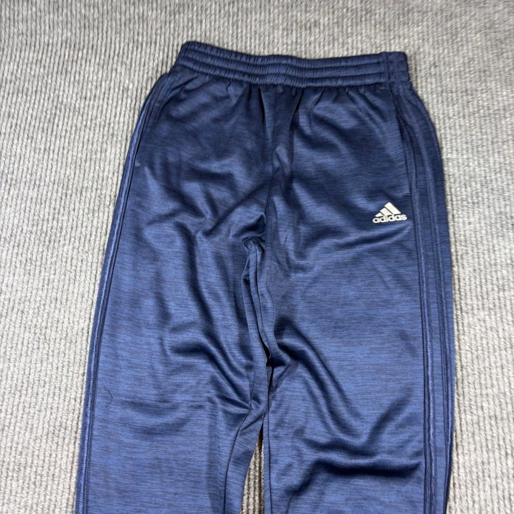 Adidas‎ Mens Blue Regular Fit Jogger Sweatpants Size L 14/16 Track Pants